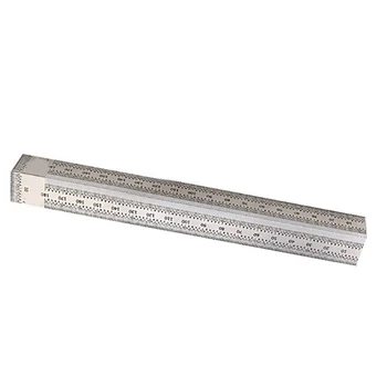 

High-Precision Scale Ruler T-Type Hole Ruler Stainless Woodworking Scribing Mark Line Gauge Carpenter Crossed-Out Measuring Tool