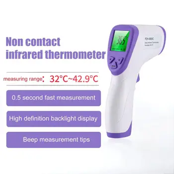 

HOT Handheld Portable Non-Contact Infrared Thermometer High Precision Thermometer Industrial Temperature Meter Tool