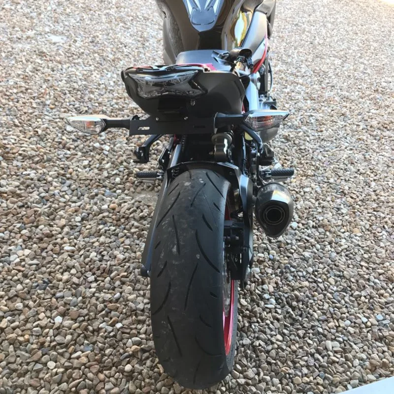 Держатель номерного знака для KAWASAKI Z900 мотоцикл ХВОСТ Tidy Fender Eliminator номерной знак светодиодный светильник