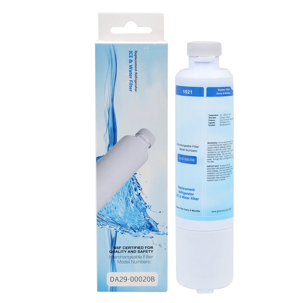 Hot! Household Kitchen Water Purifier Gre1021 Refrigerator Water Filter Replacement For Samsung Da29-00020b 3pcs/lot