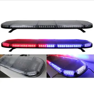 

Free Shipping ambulance led lightbar vehicle roof top recovery emergency warning lightbar utility vehicle truck light bar