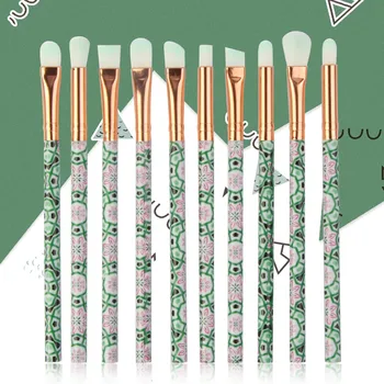 

Make up brushes set professional New 10Pcs Multifunctional Makeup Brush Concealer Eyeshadow Brush Set Brush Makeup Tool Y829