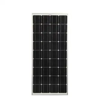 

JingyangSolar Solar Panel 100w 12V 24V Light weight Glass Temper Solar Panel Mono crystalline cells solar battery charger