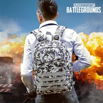 

Fashion Eating Chicken Game Three-level Package Jedi Survival for Chicken 3 Level Backpack Male Camouflage Waterproof Backpack