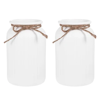

2Pcs Chic Simple Desktop Vase Flower Bottle For Bar Office Room Vase Decoration Home Nordic Decoration Home Decor