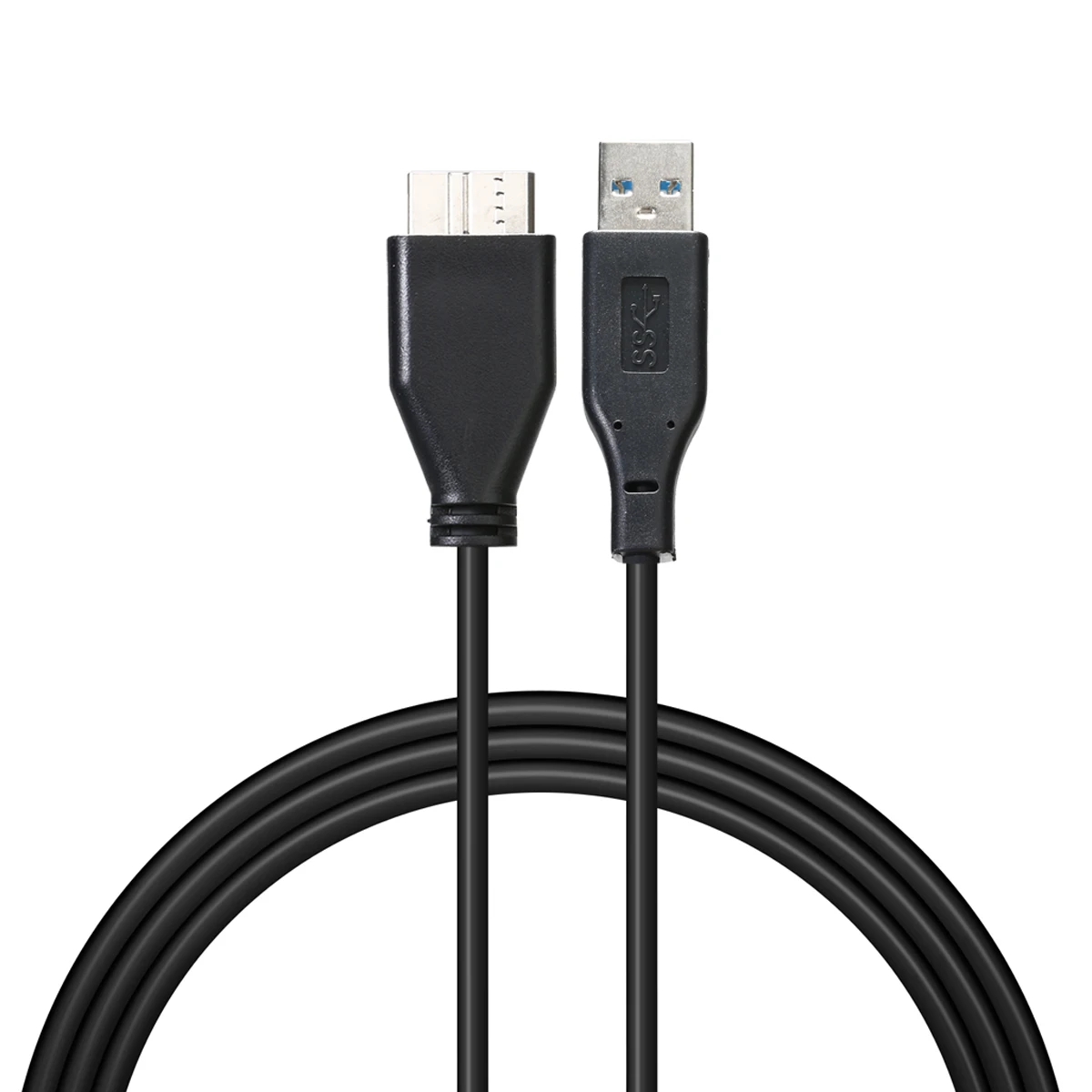 Mayitr, 50 см, черные кабели, высокое качество, USB 3,0, штекер A-Micro B, кабель для передачи данных, шнур, подходит для внешнего жесткого диска