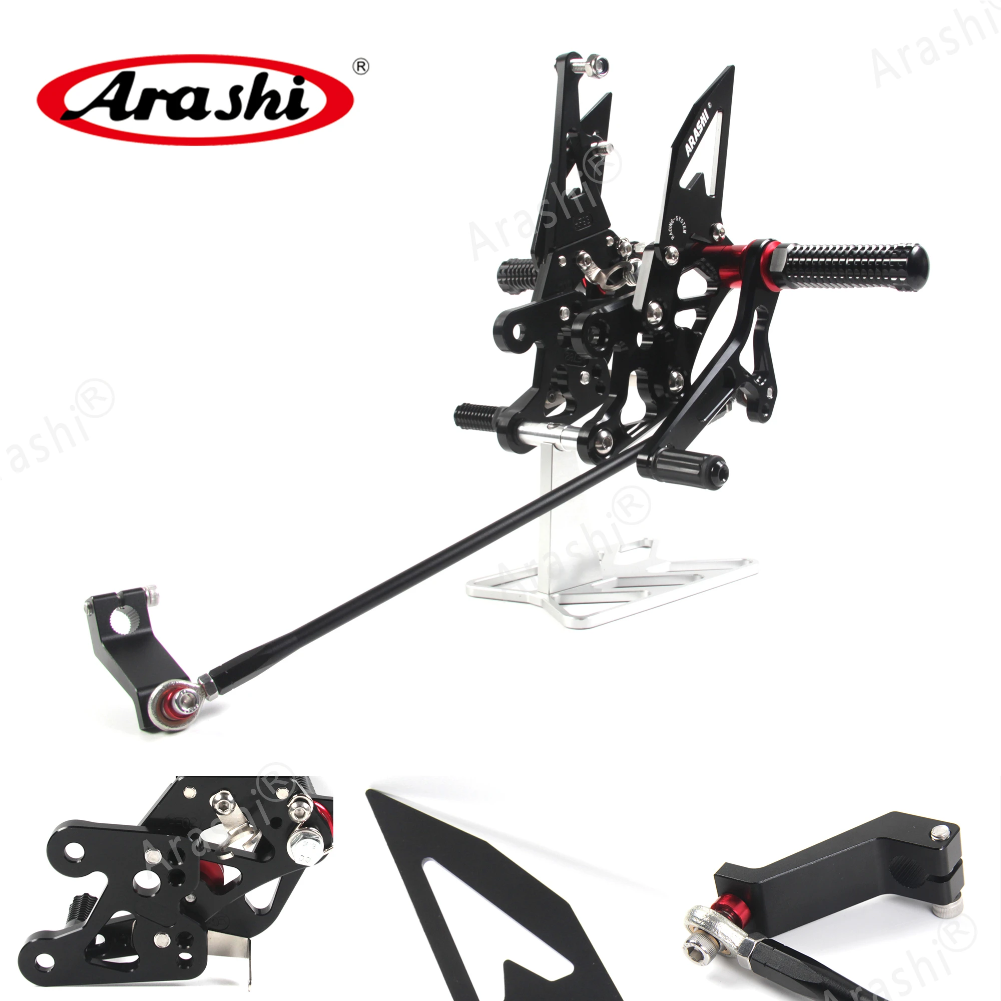 Arashi Adjustable Footrest Foot Pegs For YAMAHA FZ8 NON ABS 2010 - 2013 Rider Rearset FZ 8 2011 2012 FZ1 2006 - 2016 2011 2012 Arashi Adjustable Footrest Foot Pegs For YAMAHA FZ8 NON ABS 2010 - 2013 Rider Rearset FZ 8 2011 2012 FZ1 2006 - 2016 2011 2012