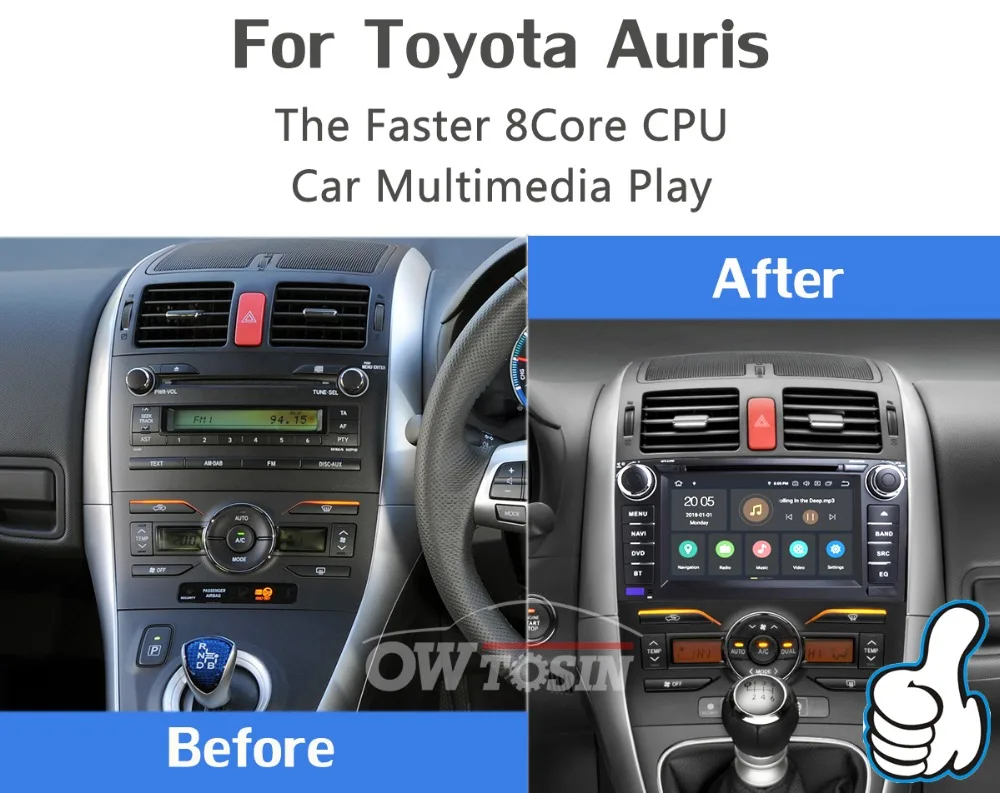 " PX6 4G+ 64G Android 9,0 для Toyota Auris 2006 2007 2008 2009 2010 2011 Автомобильный DVD Радио gps навигации DSP CarPlay