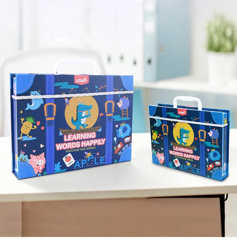 Детская обучающая магнитная головоломка, игрушки для детей 3-7 лет, Обучающие ABC алфавит, почтовые карточки, когнитивные игрушки-головоломки с животными