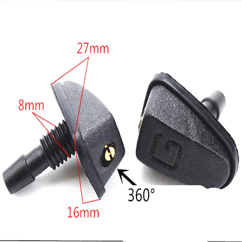 

2 Pcs Car Water Spray Jet Nozzle Car Accessories for Mini One Cooper Countryman Clubman Paceman Roadster R50 R52 R53 R55 R56