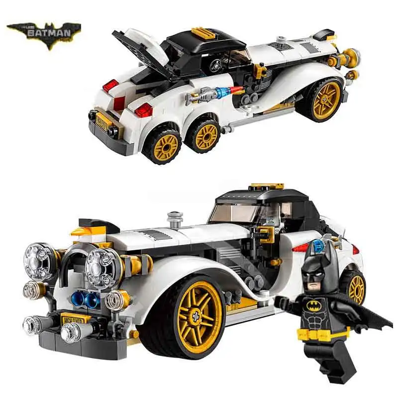 

07047 Batman Movie The Penguin Arctic Roller Penguin Man-Bat Building Block Toys 70911 Children Gifts Batman