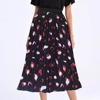 

Skirt Women High Waist A-Line Swing Skirt Chiffon Multilayer Lattice Skirt юбки женские jupe femme skirts womens