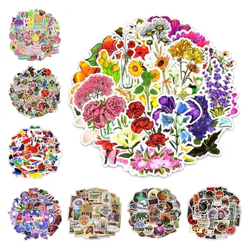 

50pcs Vinyl Waterproof PVC Decal Stickers Decoration Diary Scrapbooking DIY To Laptop Luggage Notebook Stickers for Teens Gift