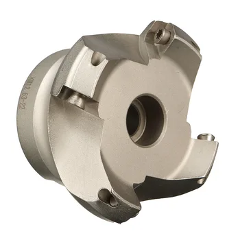 

45 Degree 4 Insert Clamped Machining Cutting End Mill Shank Shoulder Right Angle Milling Cutter Lathe Tool For SEKT1204 Insert