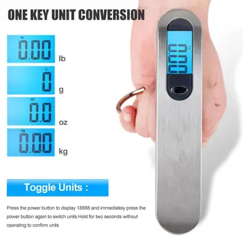 

Hot sale Portable Digital Luggage Scale Travel Electroni Mini Hanging Measuring Tools Gram Precision Balance Pocket LCD