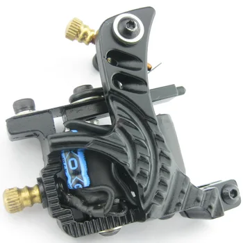 

One 10 Wrap Coils Aluminum Alloy Tattoo Machine Gun For Kit Power Set Tattoo Tools Supply XAM43
