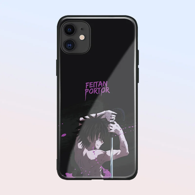 Feitan hxh Hunter x стеклянный Мягкий силиконовый чехол для телефона iPhone 6 6s 7 8 Plus xr xs 11 12 13