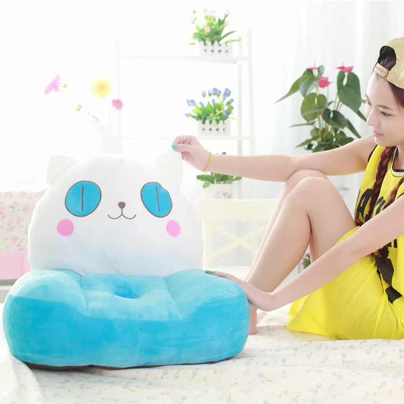 

Hot Selling Big Cat Face Single-Hole Sofa Plush Toy Doll-Processing Recruit