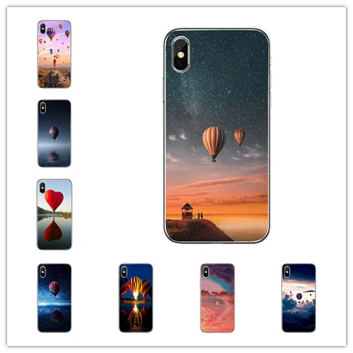 Чехол для телефона с воздушным шаром iPhone 6 S 7 8 Plus силиконовый мягкий чехол из ТПУ X