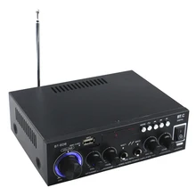 HIFI музыкальный цифровой плеер мини USB флэш-диск домашний Железный аудио усилитель Черный пульт дистанционного управления подставка подарок Bluetooth портативный