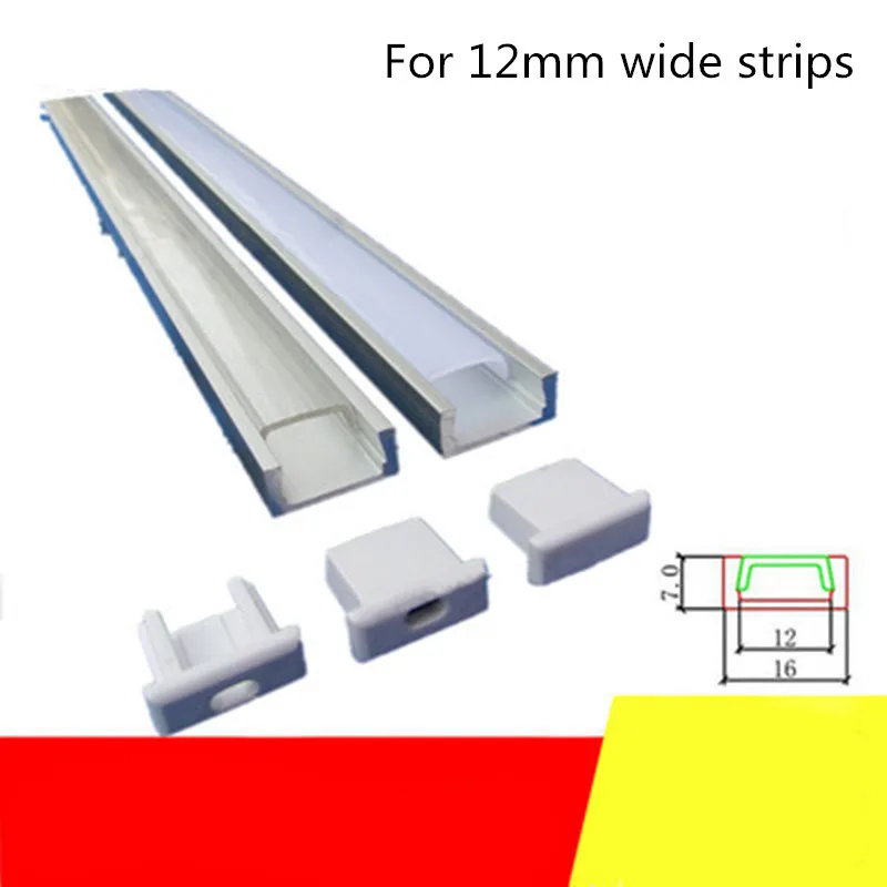 Фонарь 1 м светодиодный алюминиевый профиль для 5050 5630 LED hard bar светильник фонарь