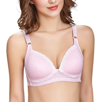 

Maternity Nursing Bras Pregnant Sexy Lingerie Breastfeeding Hot No Rims Front Closure Breast Feeding Women Underwear Plus Size