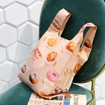 

Portable Foldable Shopping Bag Large Capacity Eco Friendly Reusable Foldable Korean Shopping Bag Bolsa Tela Purpose Bags DB60SB