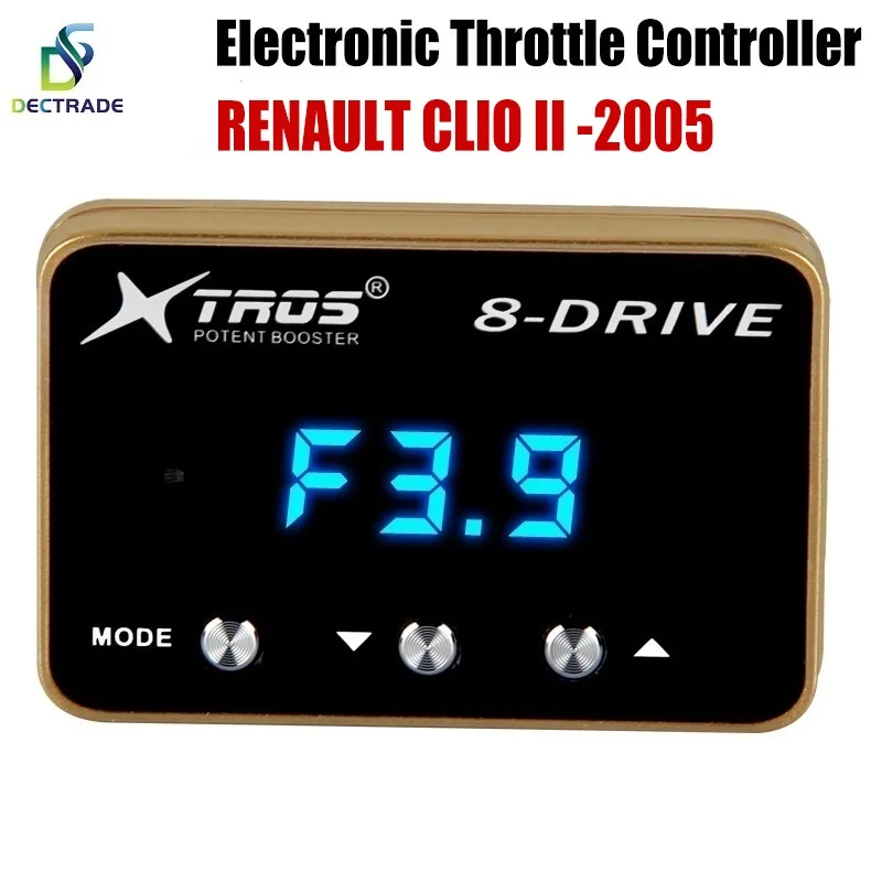 Dectrade Car Electronic Throttle Controller Racing Accelerator Potent Booster For Renault Clio 2 -2005 Tuning Parts 8 Drive