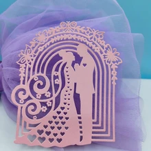 Wedding Dies Scrapbooking for Card Making Mold Embossing Folder Stencil Craft Cutting Dies Cut Knife Mould Metal Templates
