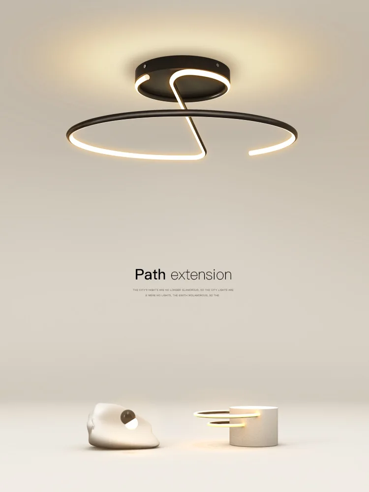 

Светодиодные кольцевые светильники Celing, современный креативный потолочный светильник для гостиной, кухни, спальни, прихожей, коридора, гардеробной, круглый светильник