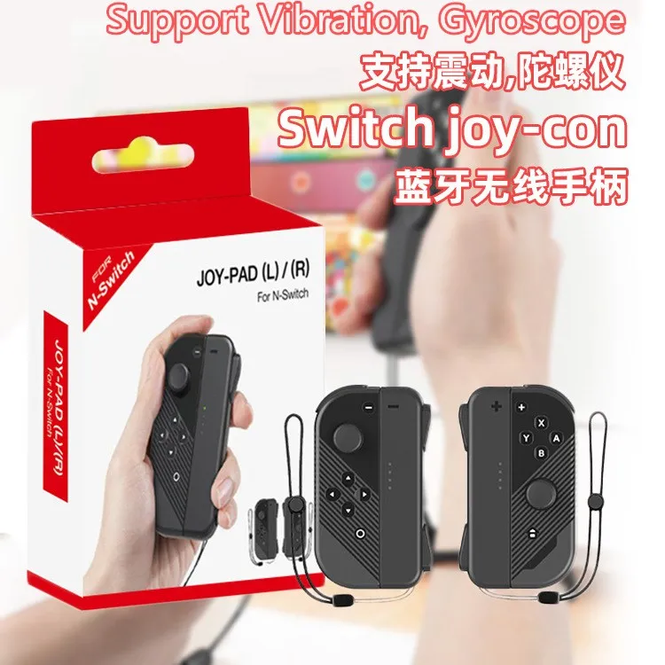Bezprzewodowy kontroler gier Bluetooth Pro Gamepad żyroskop/wibracja uchwyt Joystick Joy Con(L/R) dla konsoli Nintend Switch NS Bezprzewodowy kontroler gier Bluetooth Pro Gamepad żyroskop/wibracja uchwyt Joystick Joy Con(L/R) dla konsoli Nintend Switch NS