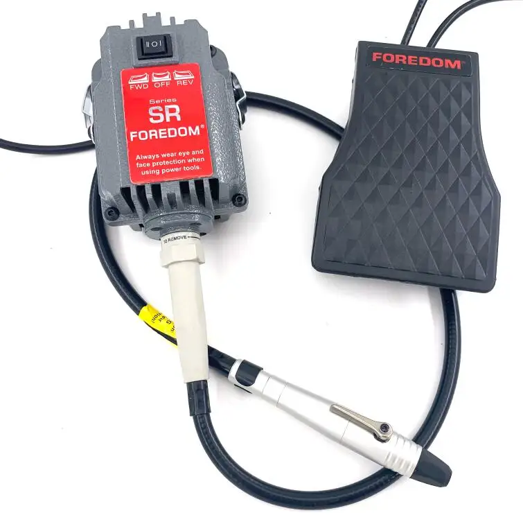 

Foredom SR flexshaft machine dental polishing motor,flexible shaft jewelry watch engraving burnishing grinding rotary tool kit