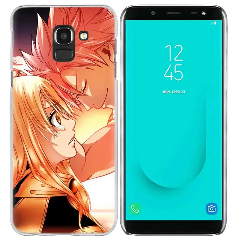 Аниме Манга сказка логотип Чехол для samsung Galaxy A50 A80 A70 A60 A40 A30 A20 A20e A10 A9 A7 A6 Note 8, 9, 10, плюс 5G