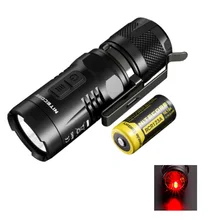 Nitecore EC11 Мини светодиодный фонарик CREE XM-L2 U2 светодиодный 900 люмен фонарик вспышка света от RCR123A батарея для кемпинга