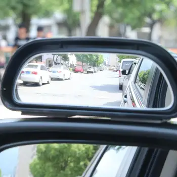 

Car Mini Rearview Mirror Assitant Wide Angle Trapezoid Blind Spot Side Rear View Mirror Auto Accessories