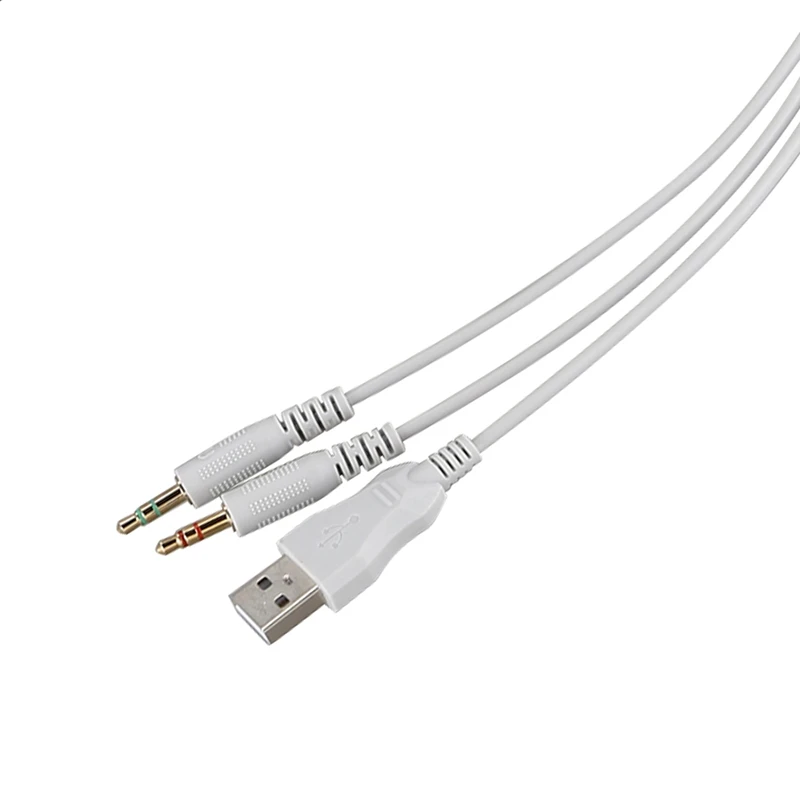 A10 7 1 Headphone Luminous Wired Earphone Gaming Earphone LED Light