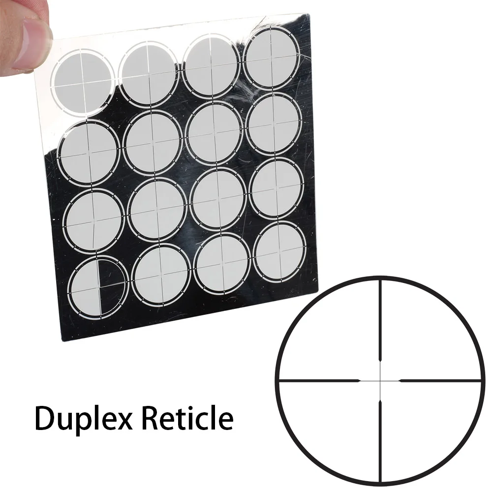 Duplex Reticle Тактический Оптический прицел дуплексный дальномер Mil Dot Wire сетка для Riflescope Repair tool Охотничья винтовка аксессуары дропшиппинг - Цвет: Duplex Reticle