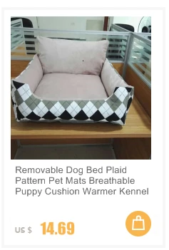 Кровати для больших собак, ткань Оксфорд, подушка для щенка, мягкая, дышащая, водонепроницаемая, моющийся домик для собаки, подушка для дивана, одеяло