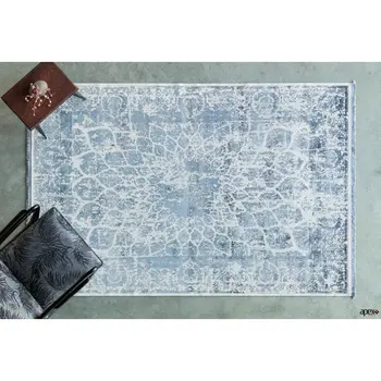 

Apex Supreme 2 'x 3' Viscose Blue Runner Rug