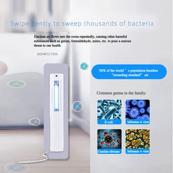 

Ultraviolet Fluorescent Light Lamp Sterilization UVC Lamp Led Antivirus Artifact Handheld Underwear Disinfection New #72