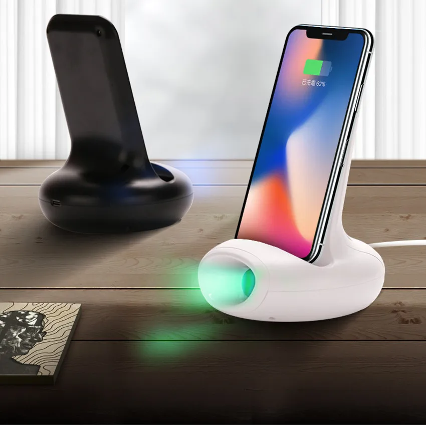 Держатель для телефона динамик беспроводное зарядное устройство iPhone 11 Pro Huawei P30