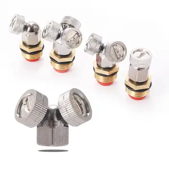 

1/4" Female Thread High-atomization Fan-shaped Nozzle Dust-removing Cooling 1/2'' External Thread Connectors With Filter Spray