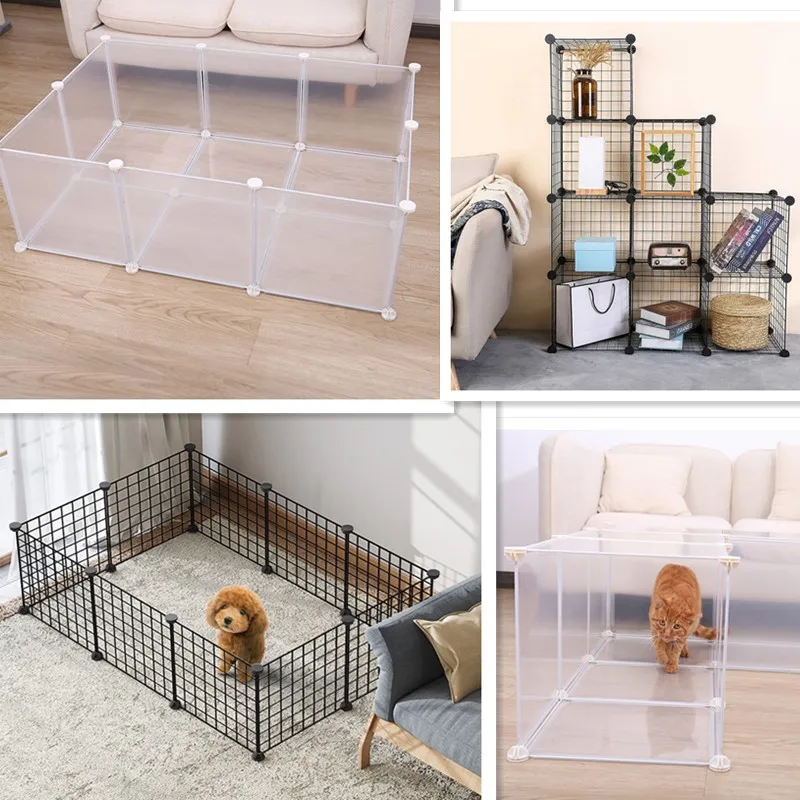 Dog Fences Pet Playpen DIY Animal Cat Crate Cave Multi-functional Sleeping Playing Kennel rabbits guinea pig Cage Dog Fences Pet Playpen DIY Animal Cat Crate Cave Multi-functional Sleeping Playing Kennel rabbits guinea pig Cage