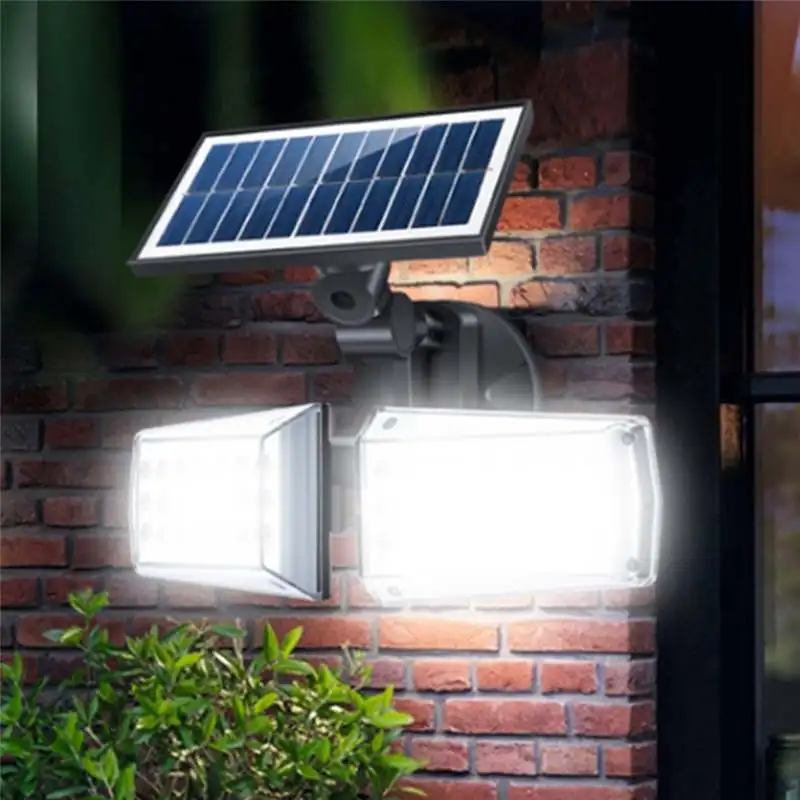 Levou ao ar Lâmpada de Iluminação Sensor de Radar de Segurança à Prova Solar Wall Light Ajustável Dupla Cabeça Cob Livre Paisagem d' Água 12w 10 Luminárias de parede