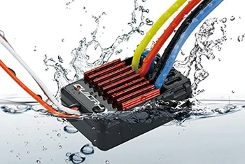 

Hobbywing QuicRun WP 1625 25A Brushed ESC for 1/16 1/18 Brushed Speed Controllers