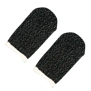 

1Pair Sweat-Proof Knitted Material Finger Cover Game Screen Finger Sleeves