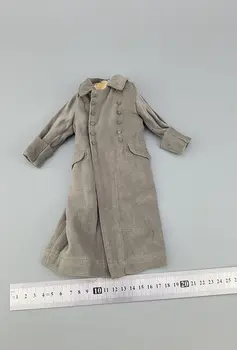 

1/6 WWII German Army's Long Coat with Fur Inside Models for 12''Figures Bodies