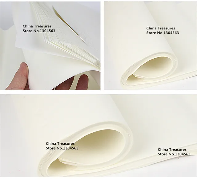 Inedible 100sheets A3 A4 Printer Chinese Rice Paper For Printing