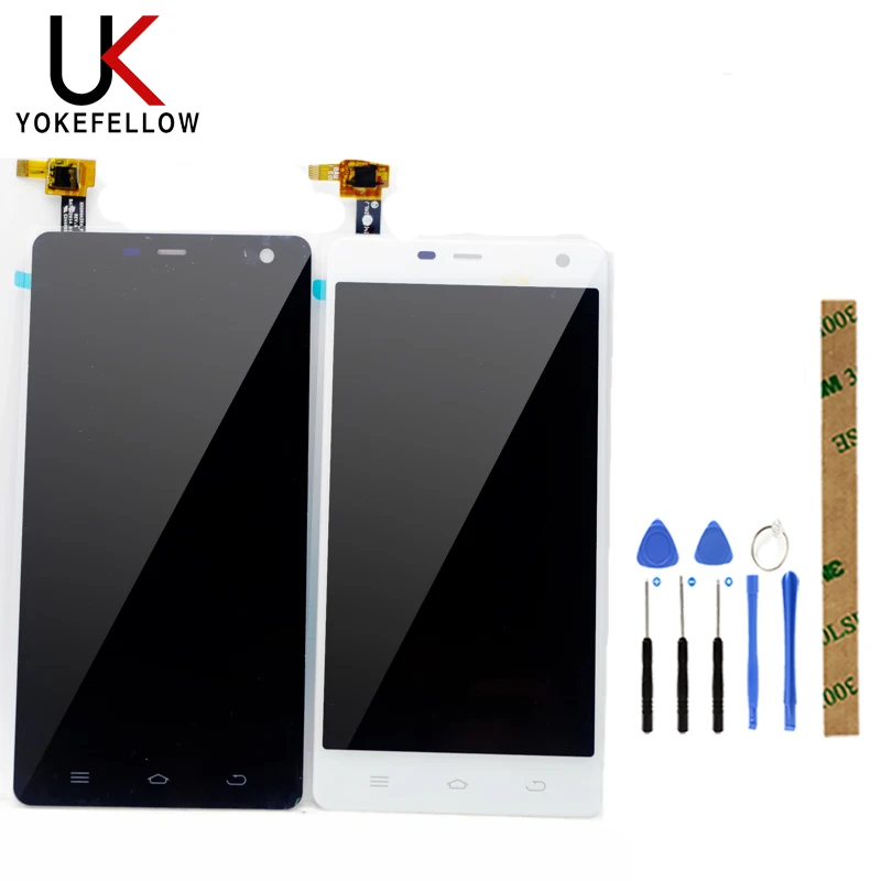 

100% Tested LCD Display For THL 5000 THL5000 LCD Display Assembly Touch Screen Digitizer