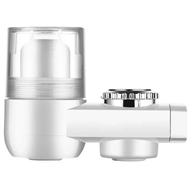 

Lasting Water Faucet Filtration System, Faucet Water Filter, Removes Chlorine, Removes Harmful Contaminants Metals & Sediments -